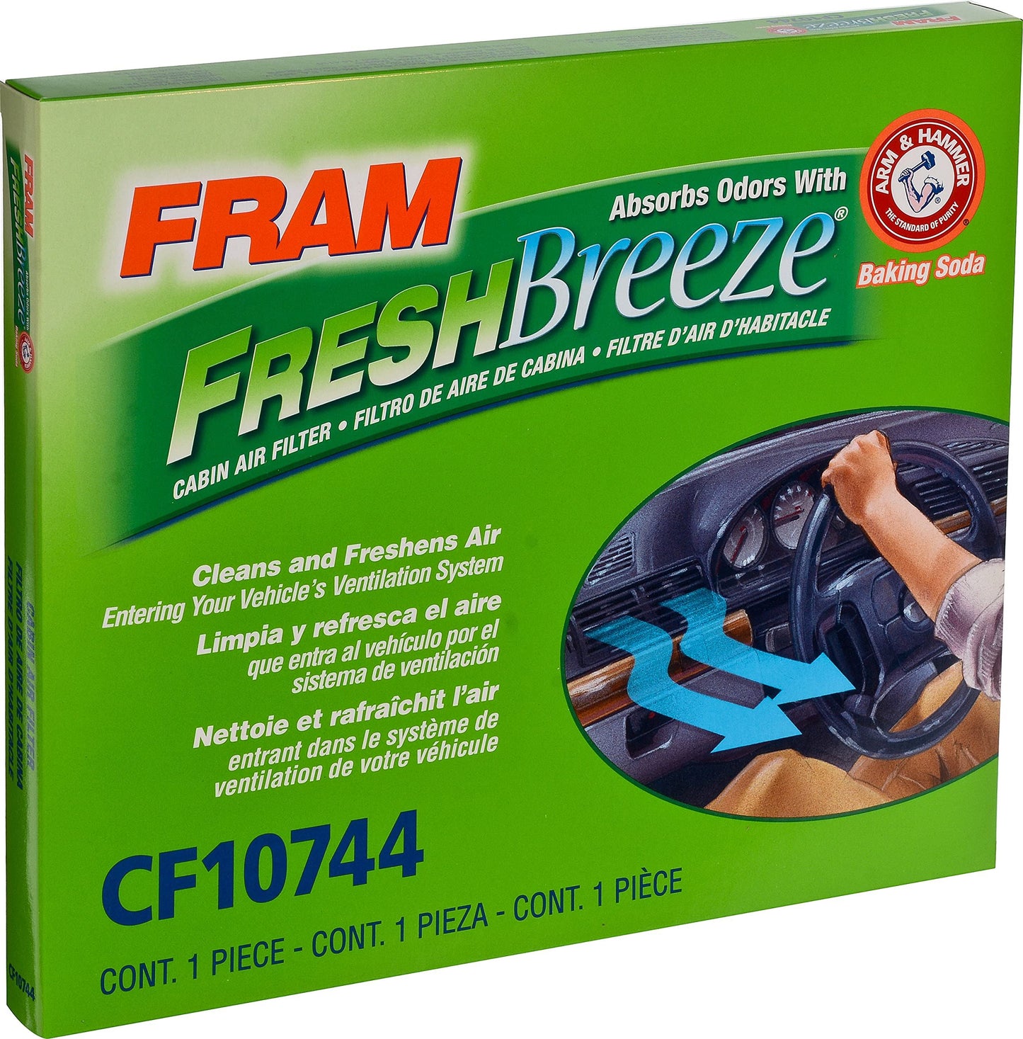 Filtro de aire de cabina Fram CF10744