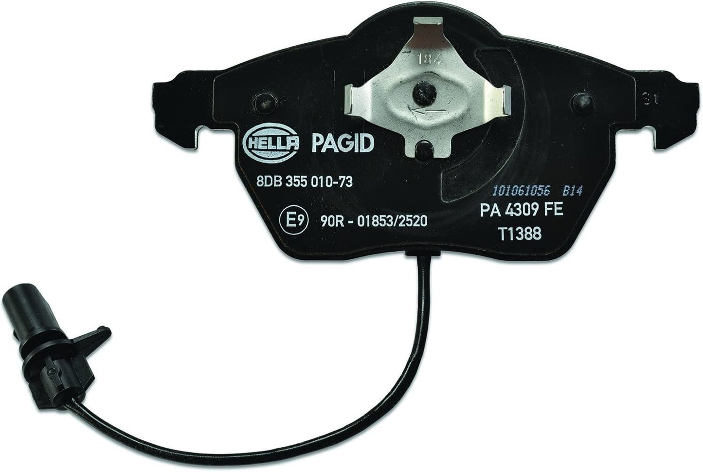 Hella-PAGID 355010731 Jeu de plaquettes de frein à disque