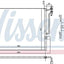 Nissens North America 94431 Condensador de aire acondicionado