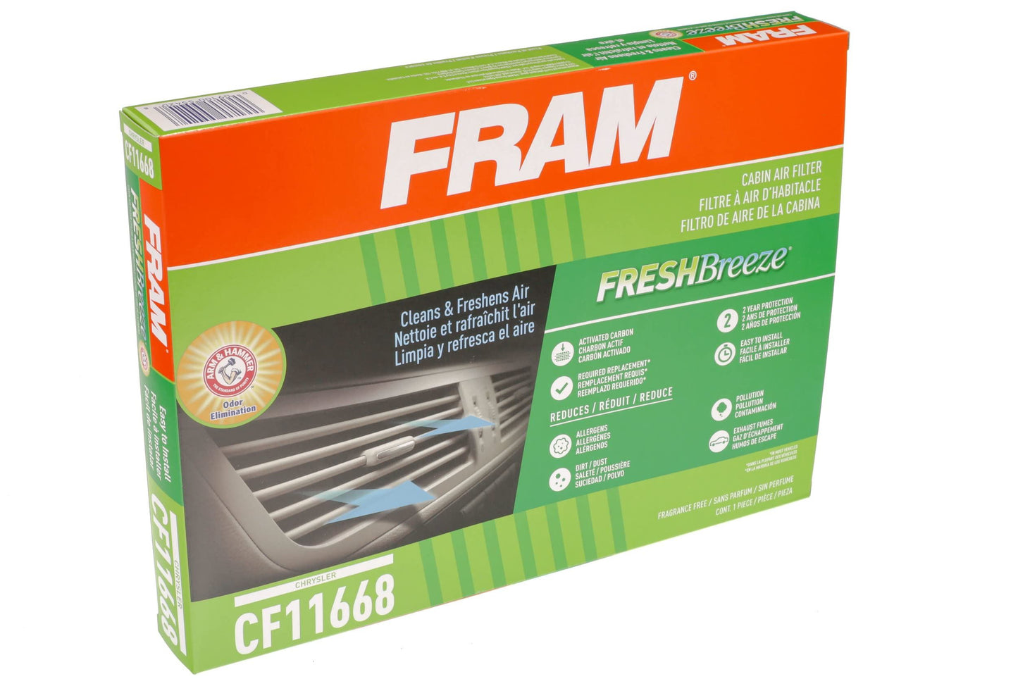 Filtre à air d'habitacle Fram CF11668