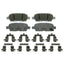 Wagner OEX1288 Disc Brake Pad Set