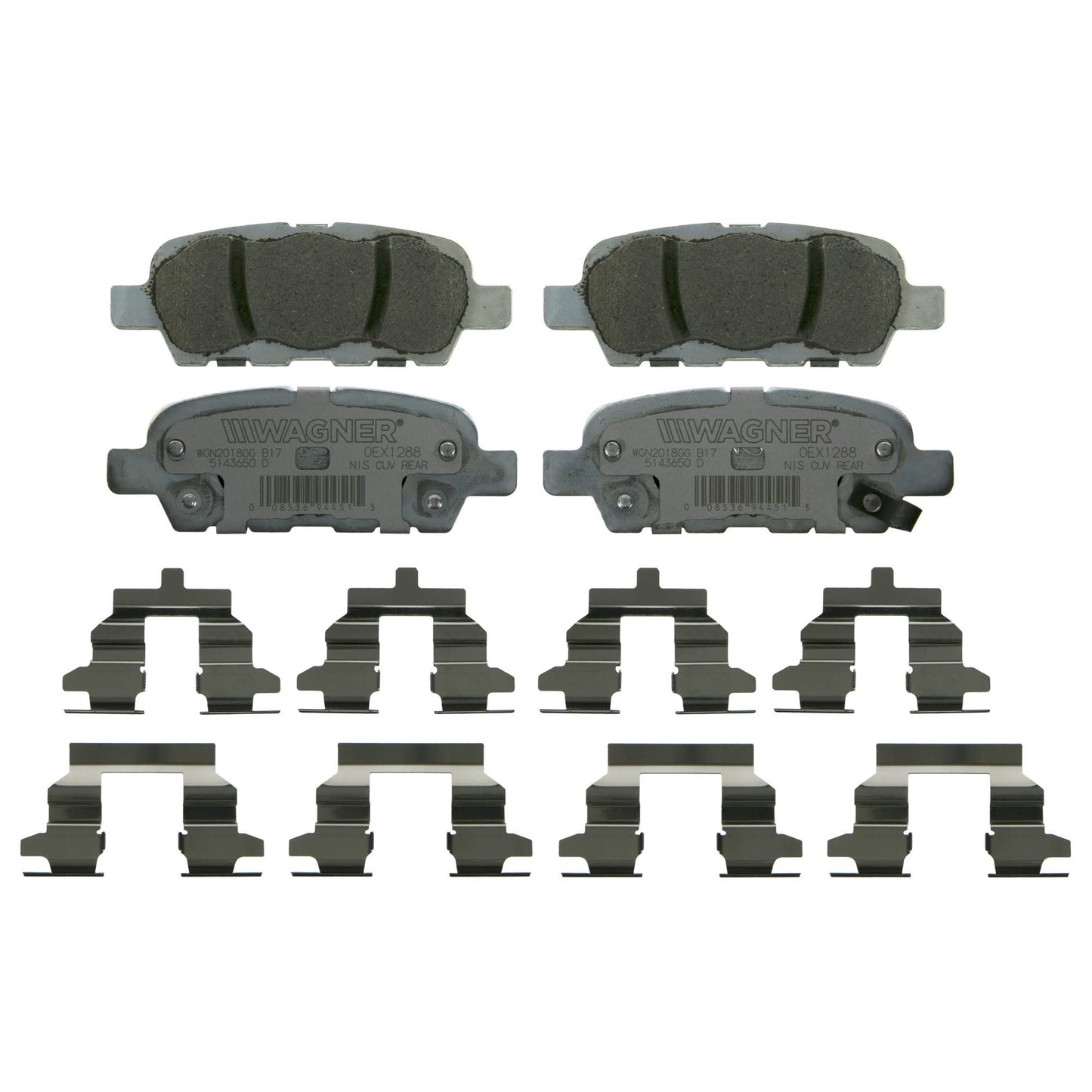 Wagner OEX1288 Disc Brake Pad Set