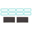Fel-Pro MS 96718 Engine Intake Manifold Gasket Set