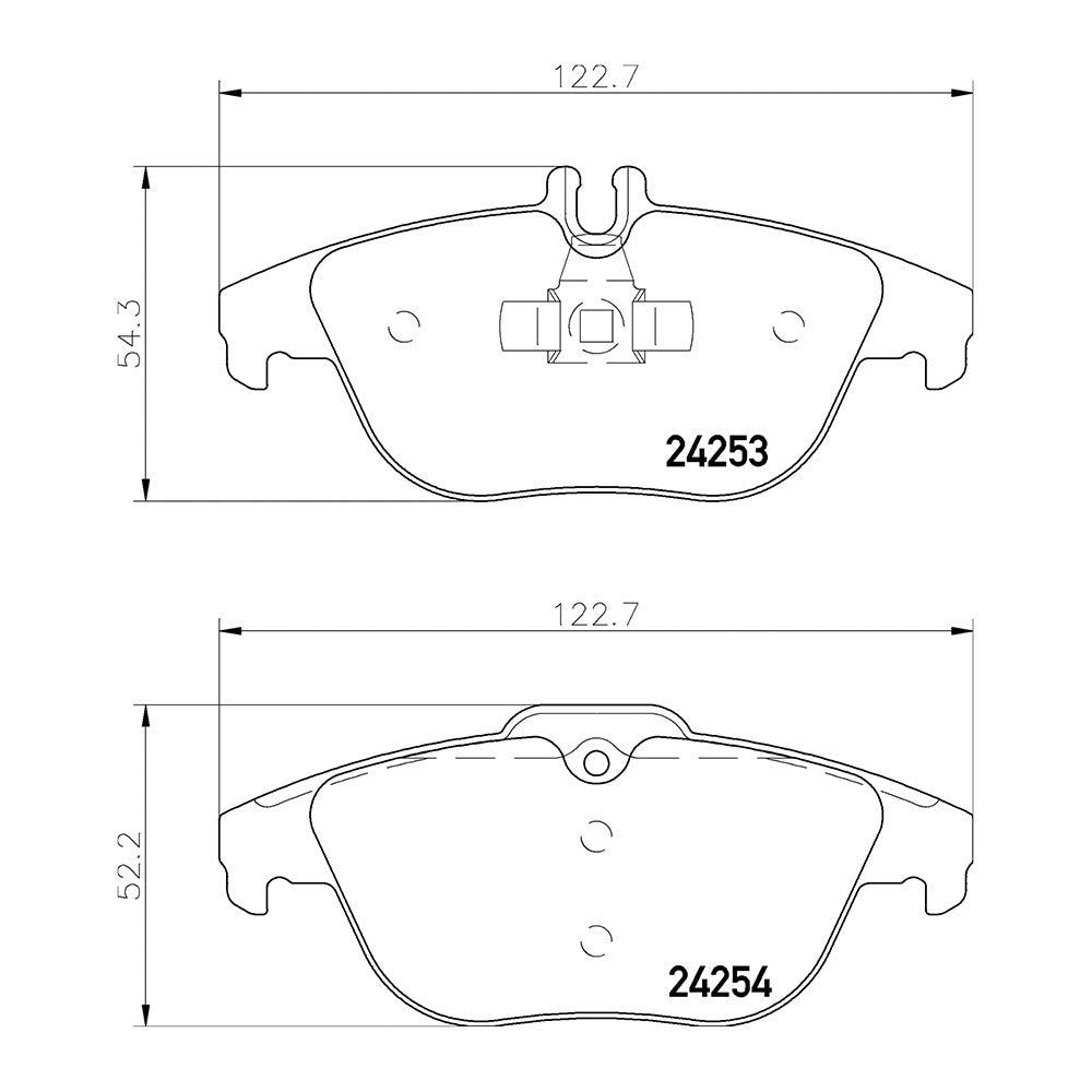 Hella-PAGID 355012741 Disc Brake Pad Set