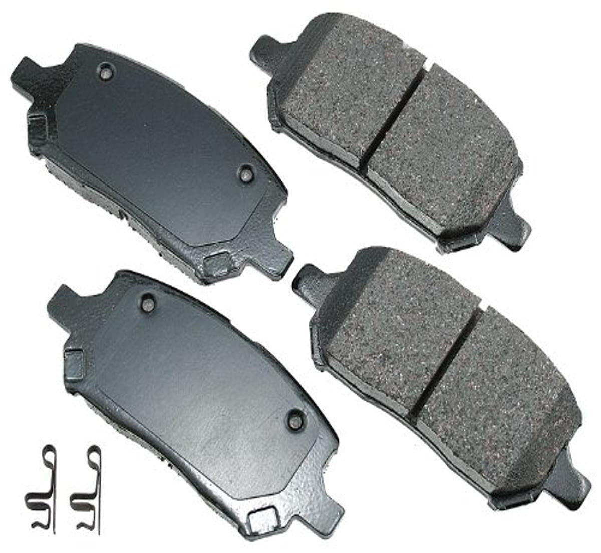 Akebono ACT956 Jeu de plaquettes de frein à disque