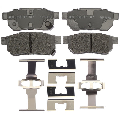 Juego de pastillas de freno de disco ACDelco Advantage 14D374CH