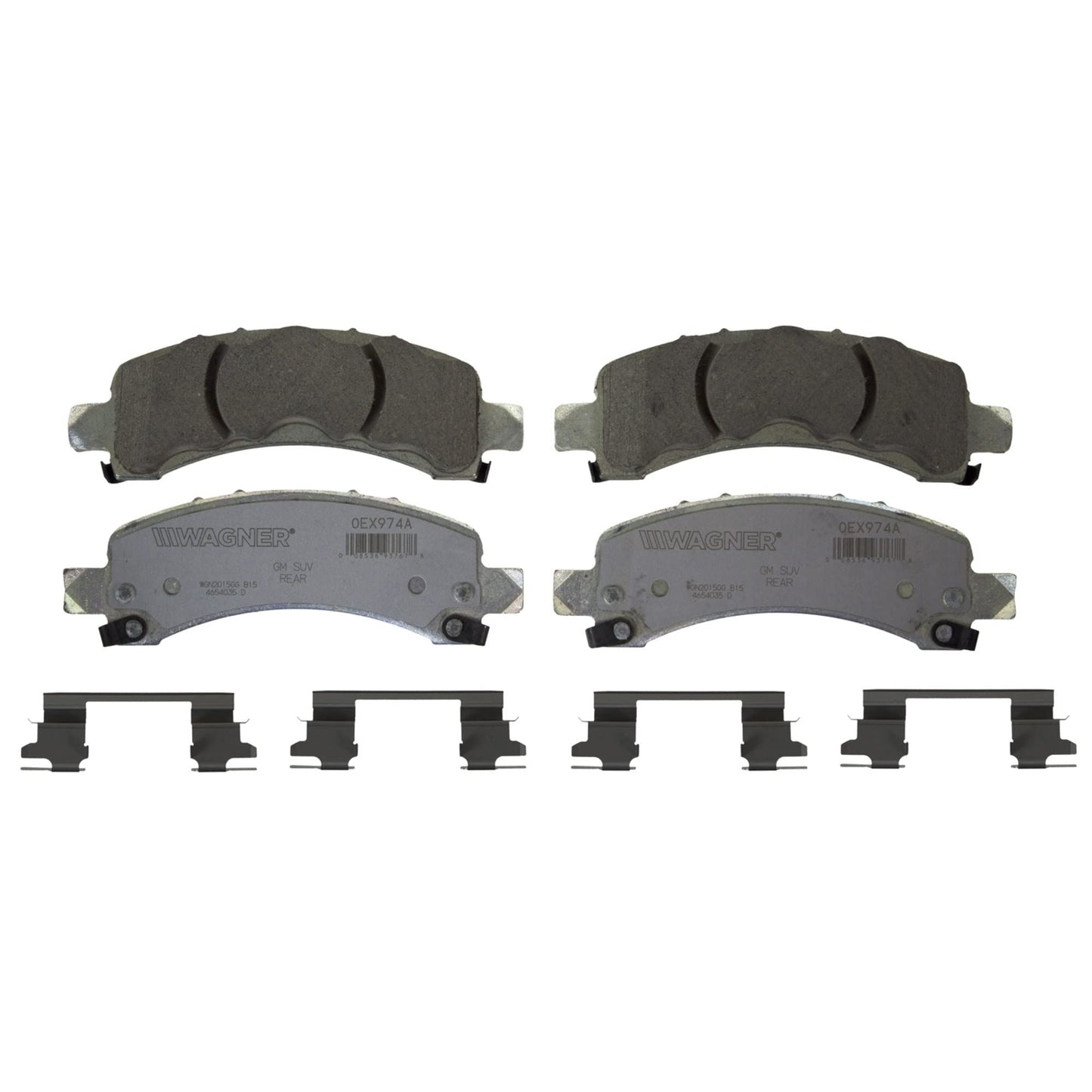 Wagner OEX974A Disc Brake Pad Set
