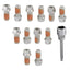 Mr Gasket 2230G Exhaust Header Bolt