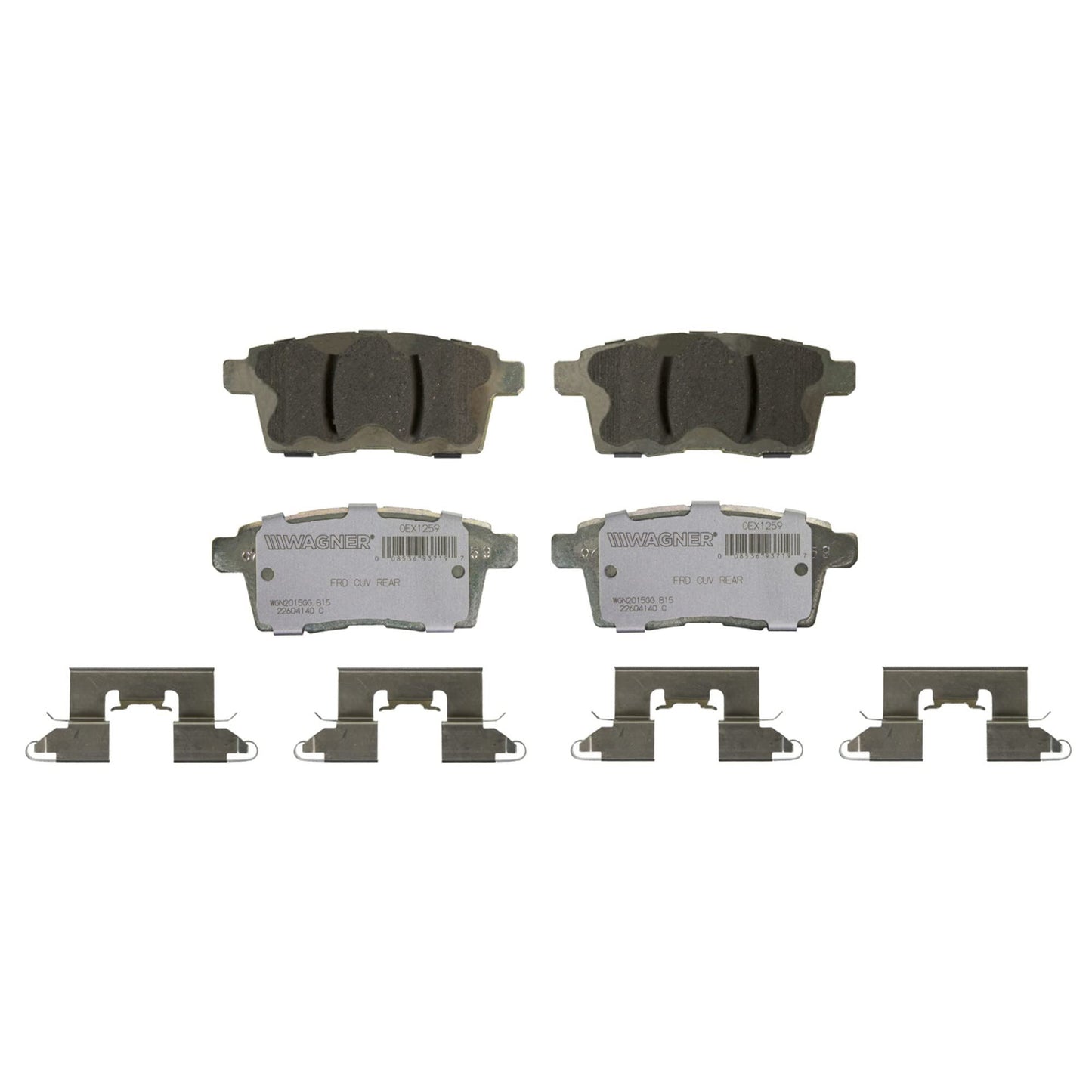Wagner OEX1259 Disc Brake Pad Set
