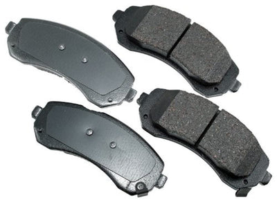 Akebono ACT844 Jeu de plaquettes de frein à disque