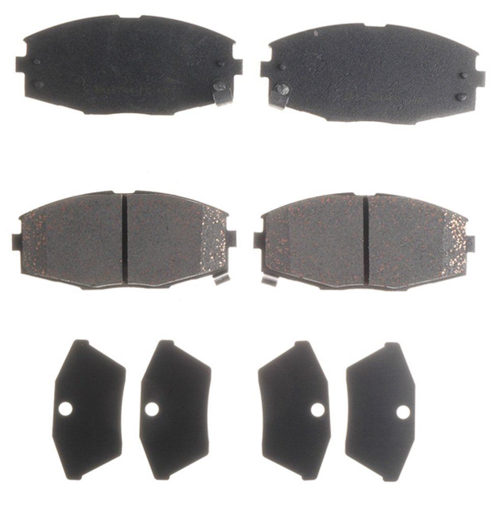 Jeu de plaquettes de frein à disque Raybestos PGD336C
