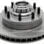 Raybestos 56263R Conjunto de buje y rotor de freno de disco