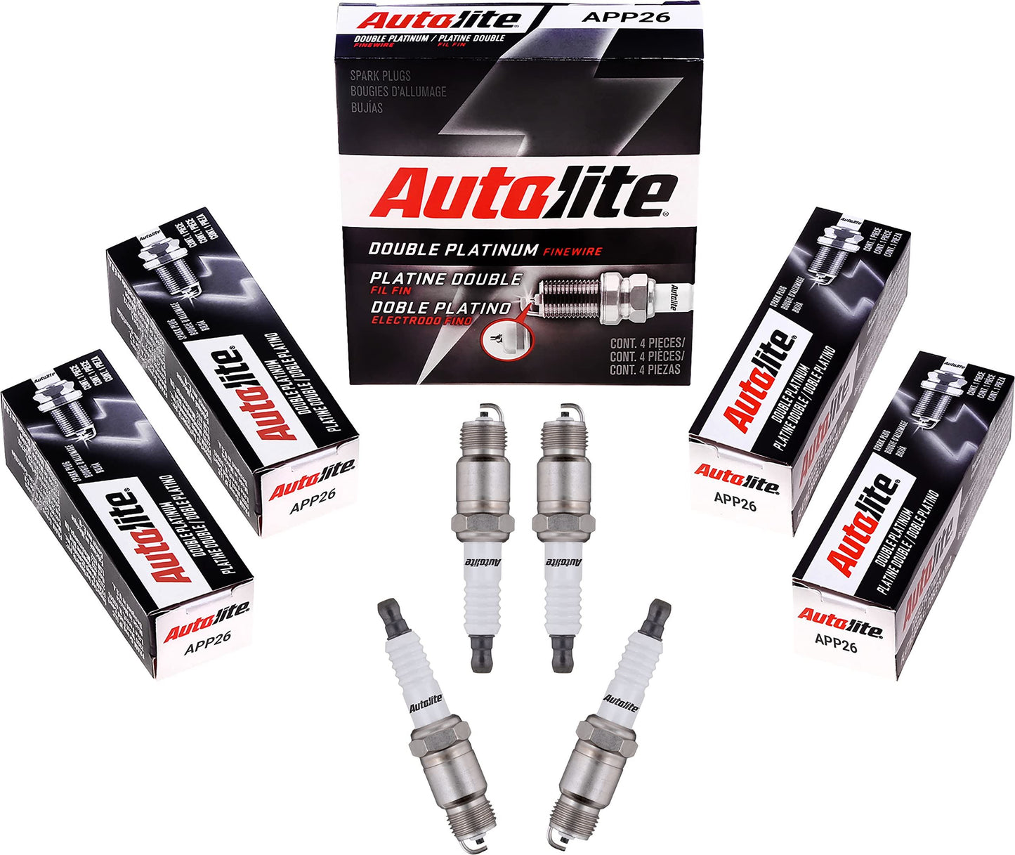 Bujía Autolite APP26 (PAQUETE DE 4)