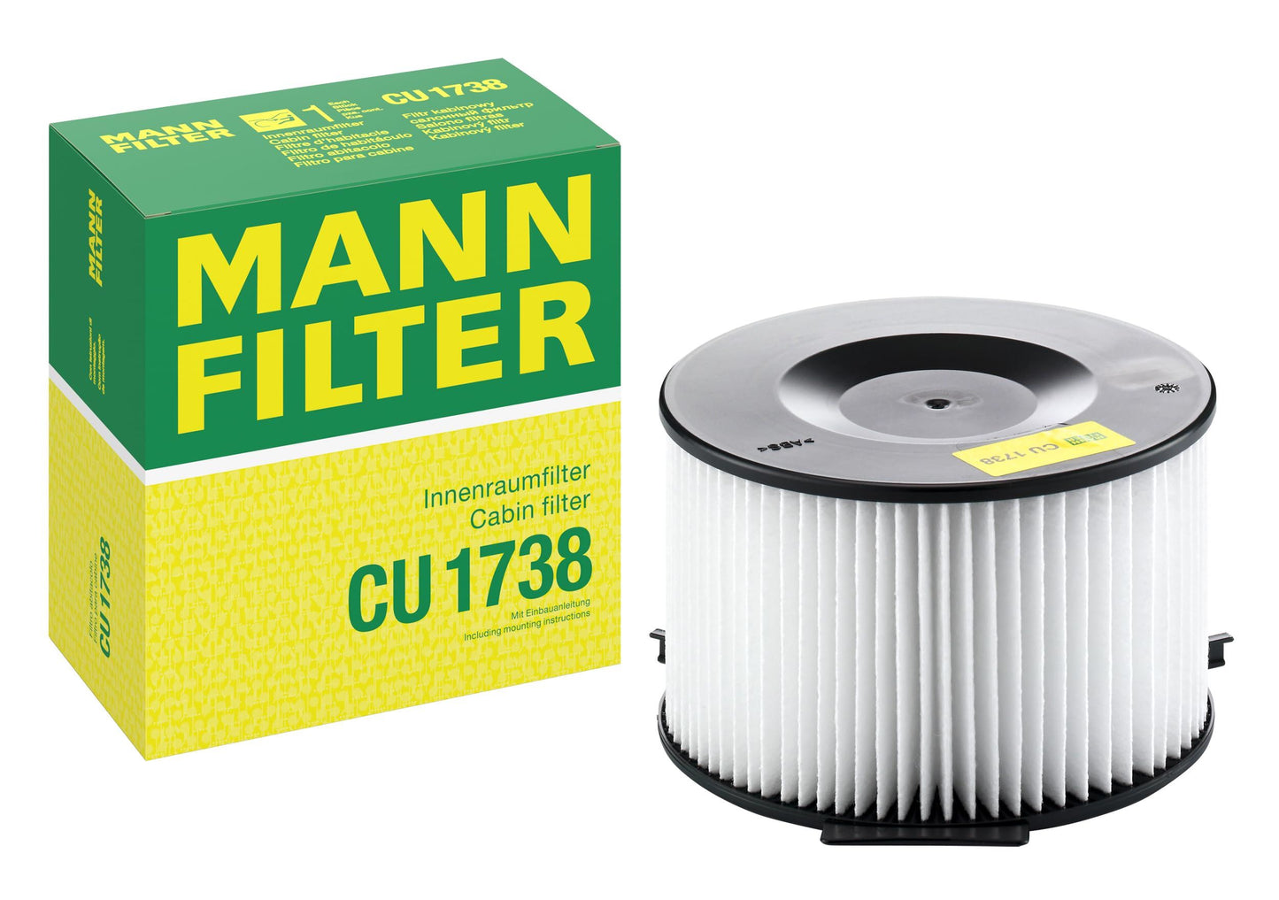 MANN-FILTER CU 1738 Cabin Air Filter