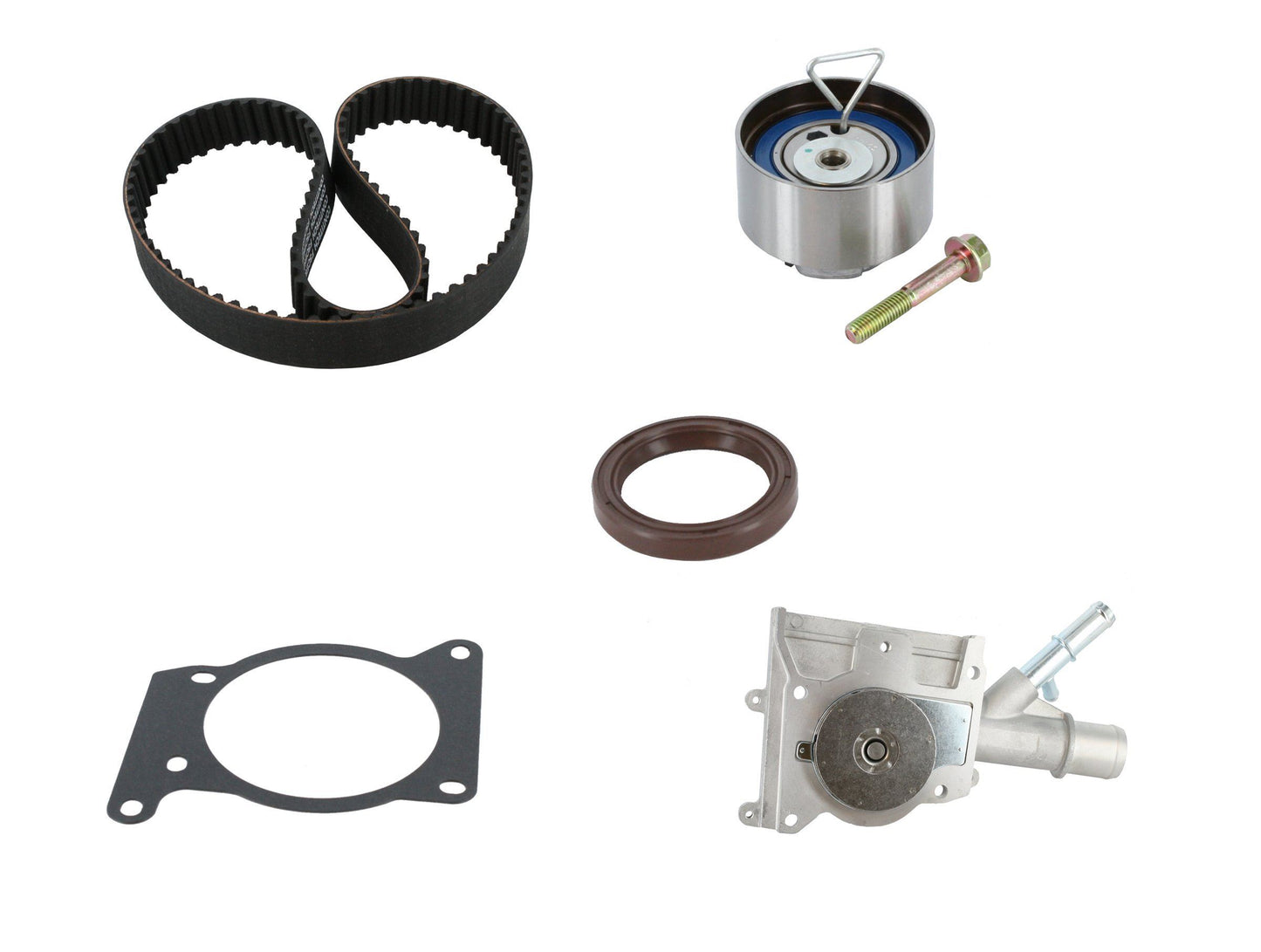 CRP PP283LK4 Engine Timing Belt Kit with Water Pump