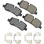 Akebono EUR1099B Disc Brake Pad Set