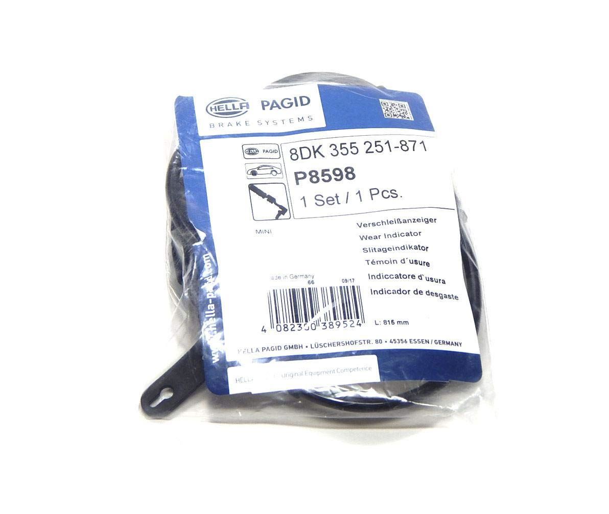 Sensor de desgaste de pastillas de freno de disco Hella-PAGID 355251871