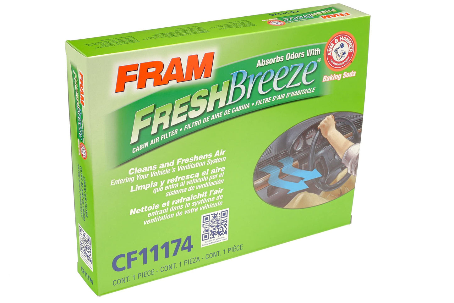 Filtre à air d'habitacle Fram CF11174