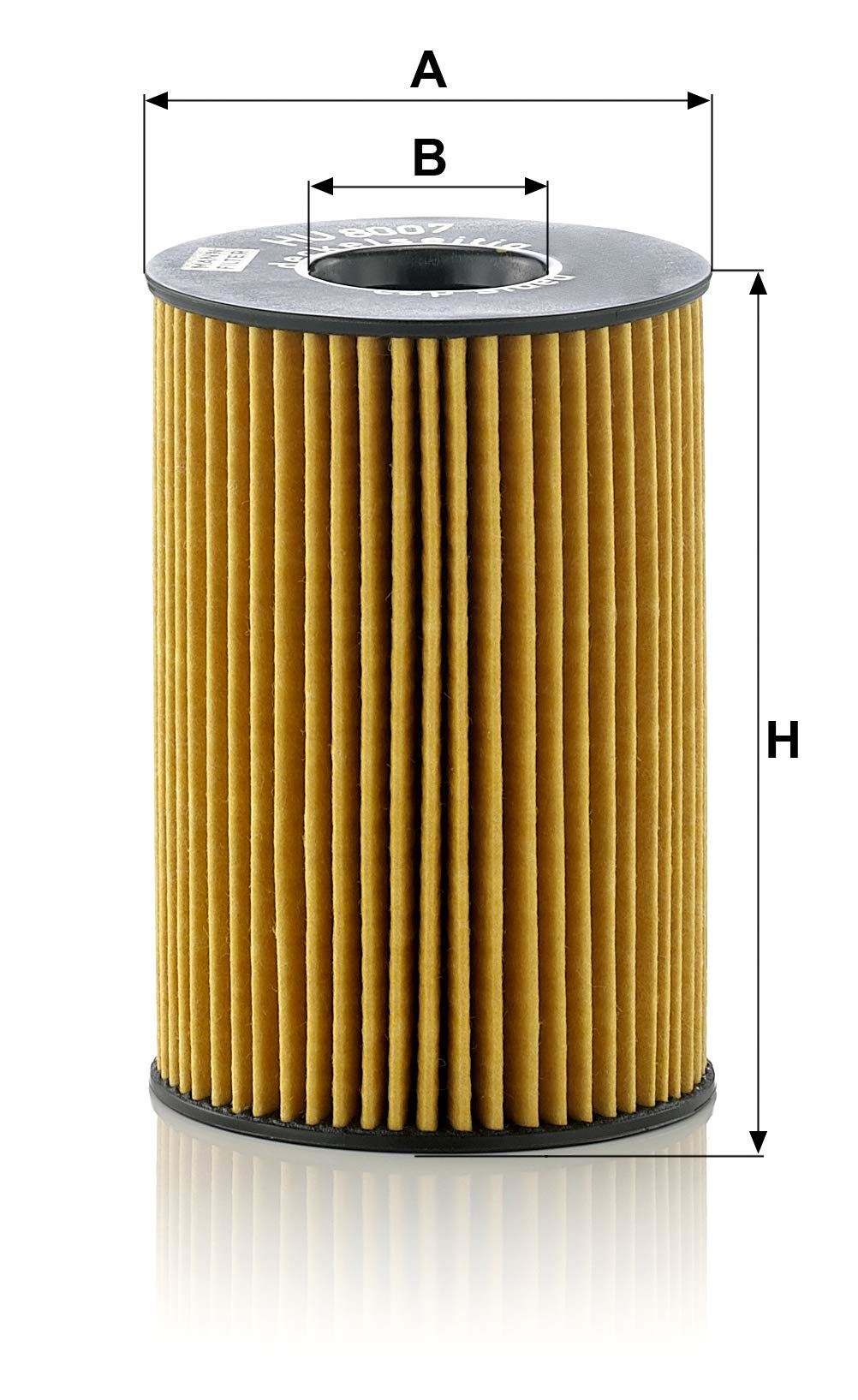 MANN-FILTER HU 8007 Z Engine Oil Filter