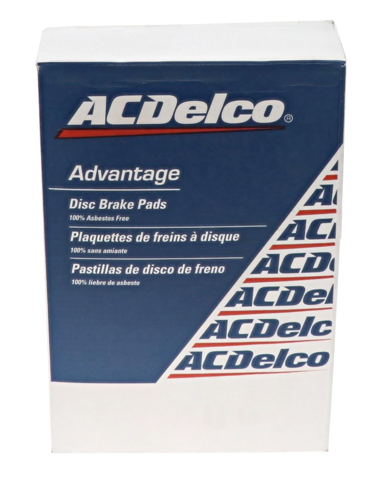 ACDelco Advantage 14D506M Jeu de plaquettes de frein à disque