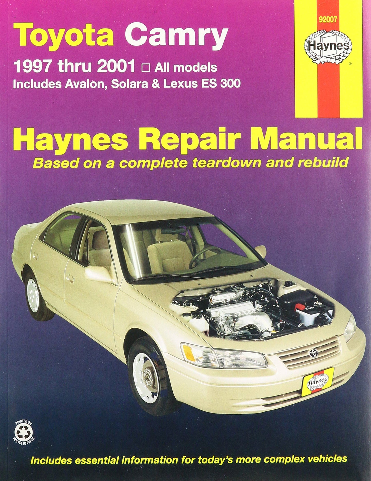 Haynes Publications 92007 Repair Manual