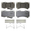 Wagner OEX1119 Disc Brake Pad Set