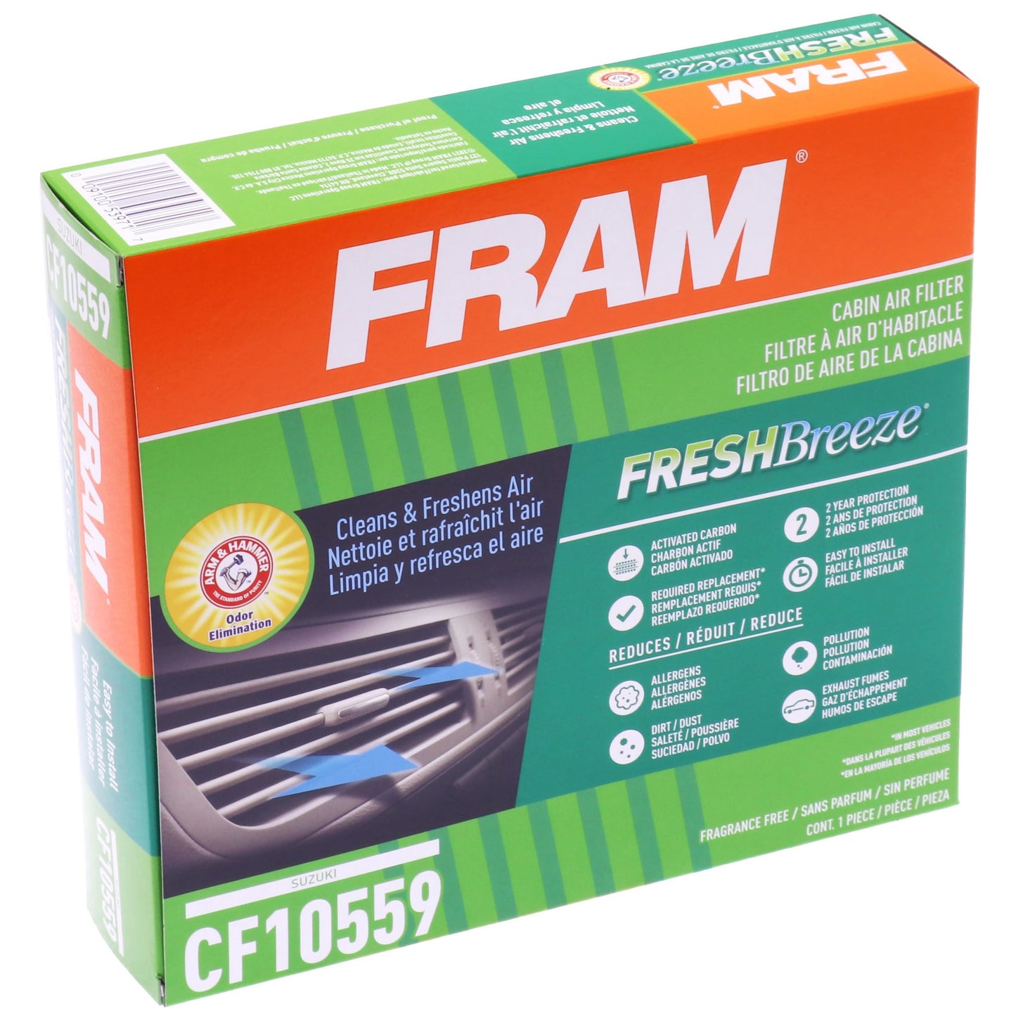 Filtro de aire de cabina Fram CF10559