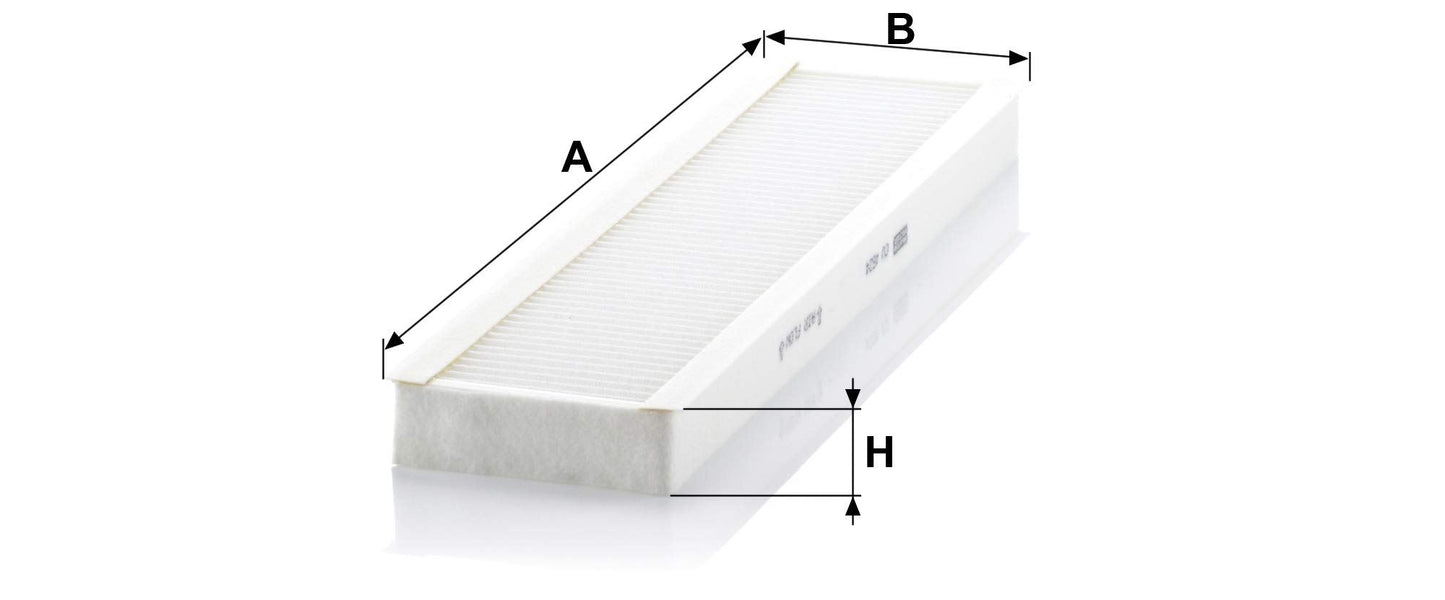 MANN-FILTER CU 4624 Filtro de aire de cabina