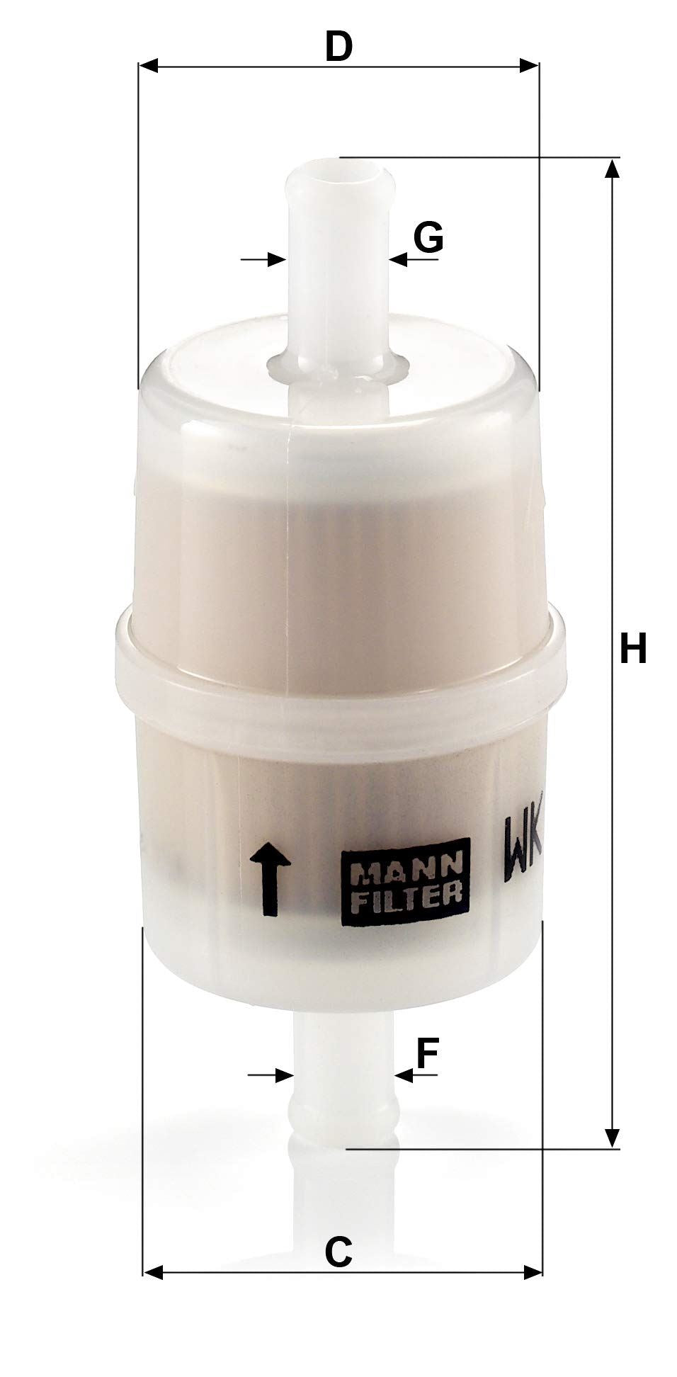 MANN-FILTER WK 32/7 Filtro de combustible
