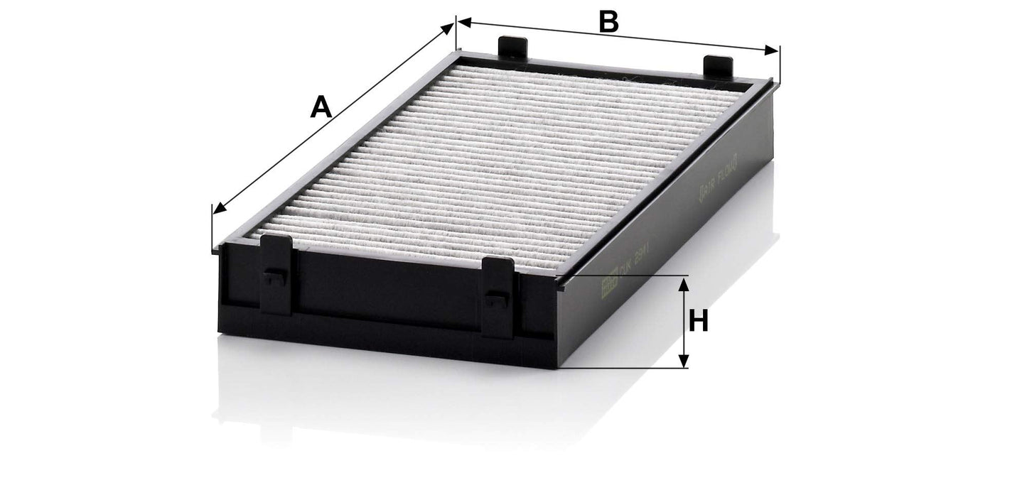 MANN-FILTER CUK 2941-2 Cabin Air Filter