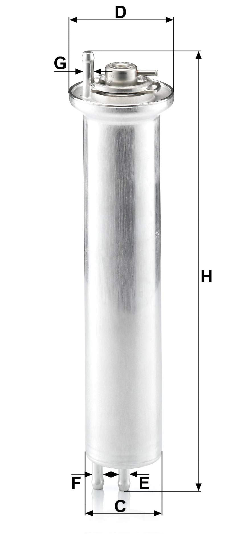 MANN-FILTER WK 532 Filtro de combustible