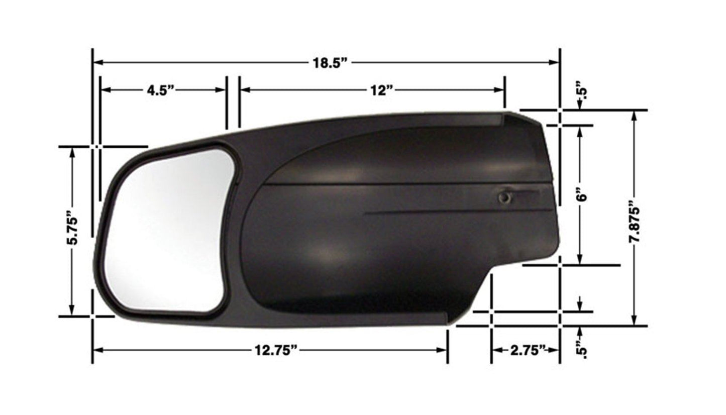 CIPA-USA 10902 Towing Mirror