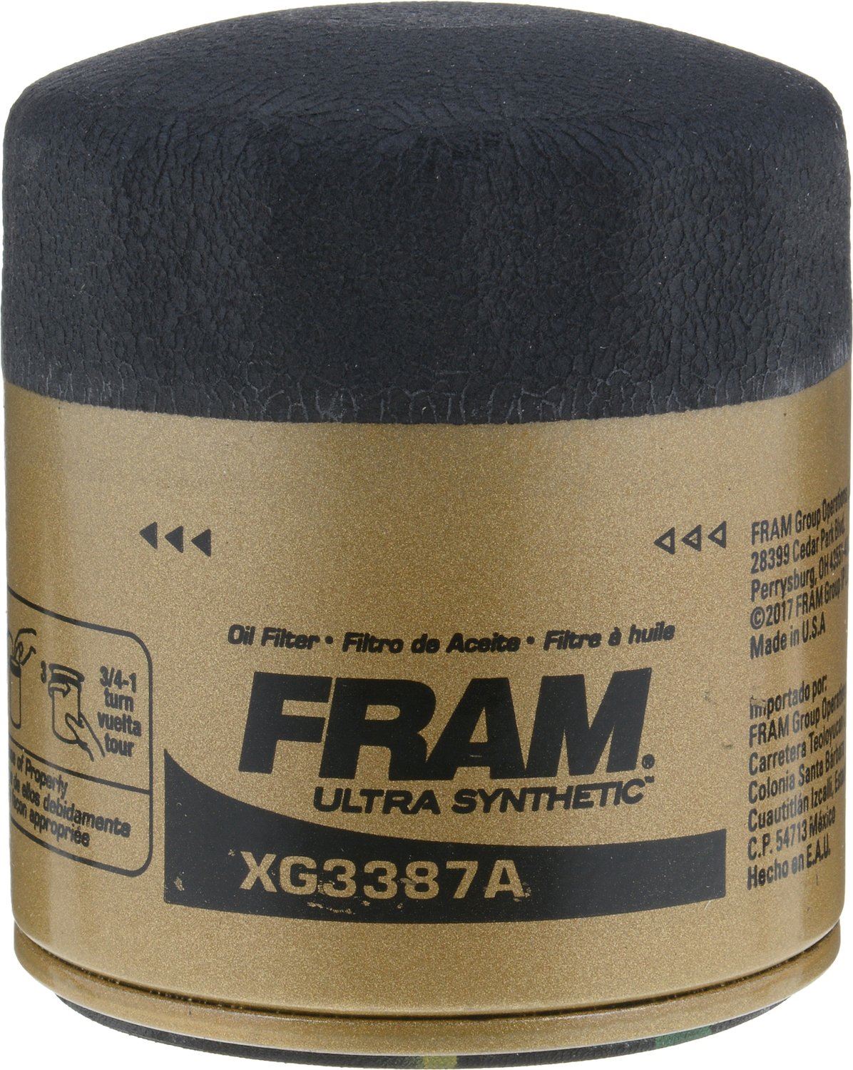Filtro de aceite del motor Fram XG3387A