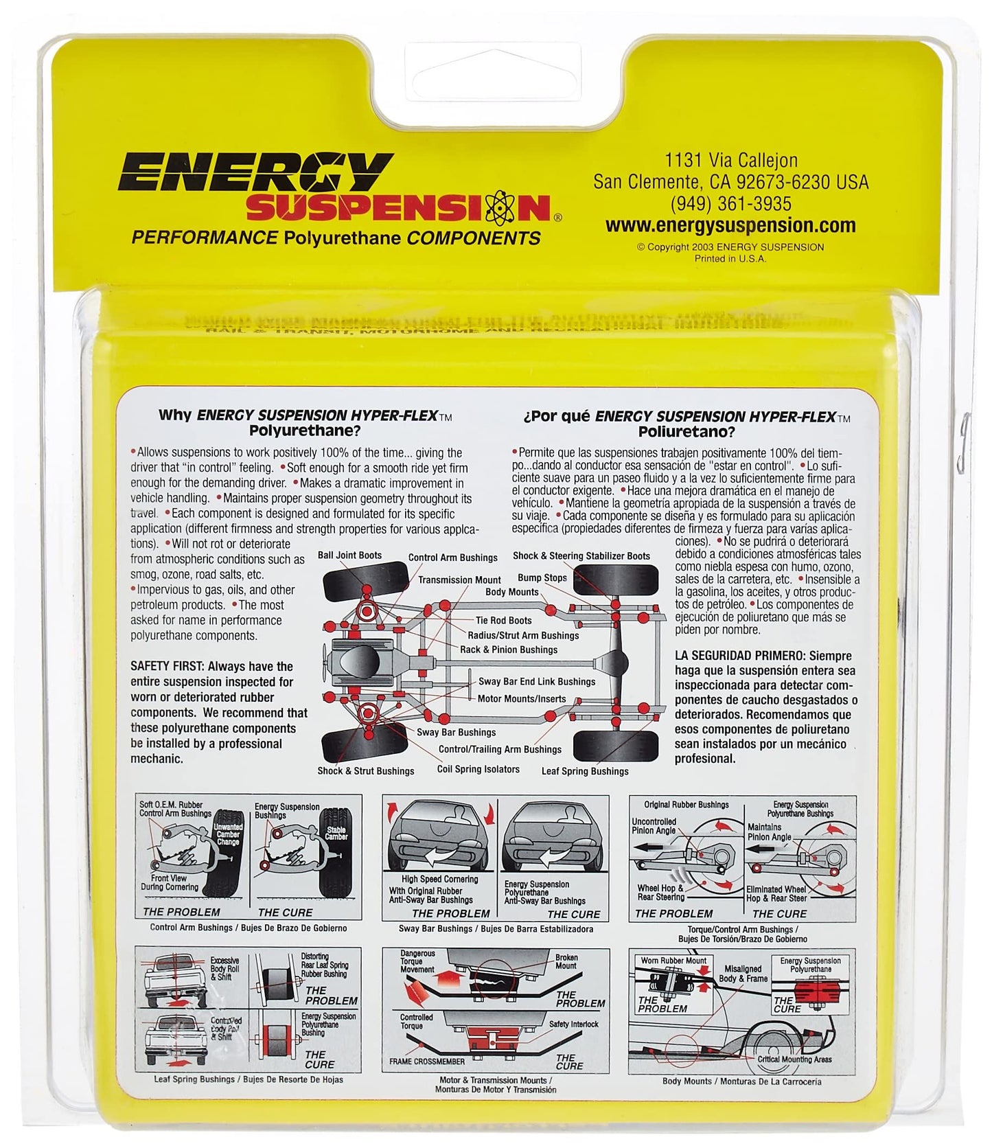 Energy Suspension 2.9105G Tailgate