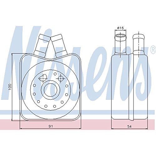 Nissens North America 90606 Engine Oil Cooler
