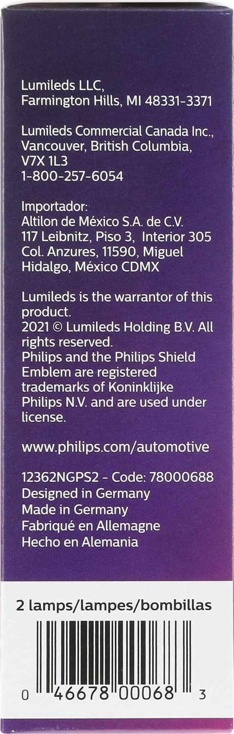 Philips H11NGPS2 Ampoule de phare