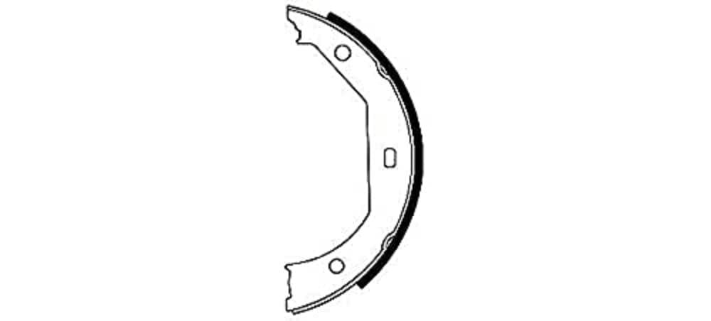Hella-PAGID 355050381 Parking Brake Shoe Set