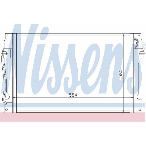 Nissens North America 94182 A/C Condenser