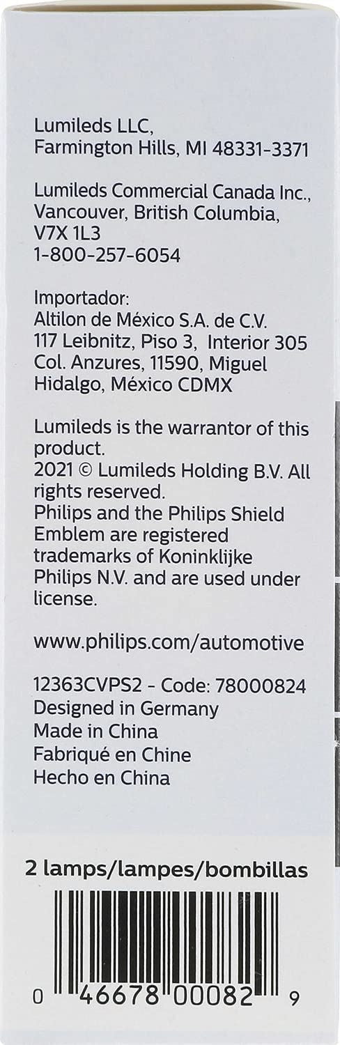 Philips H11BCVPS2 Ampoule de phare