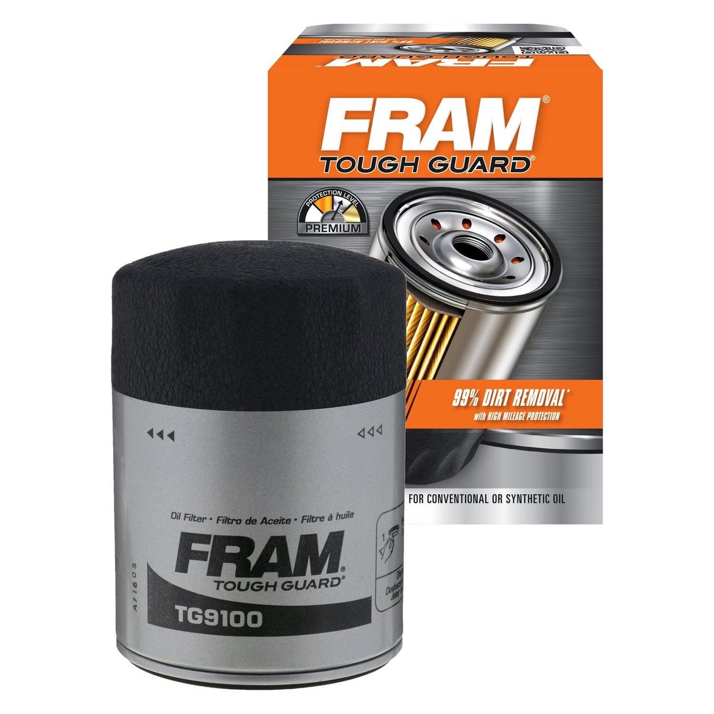 Filtro de aceite de motor Fram TG9100