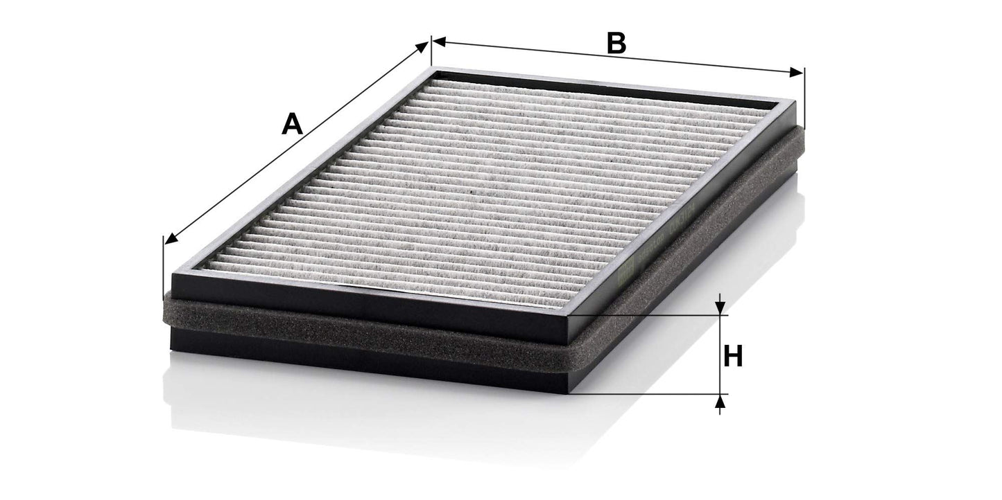 MANN-FILTER CUK 3124-2 Filtro de aire de cabina