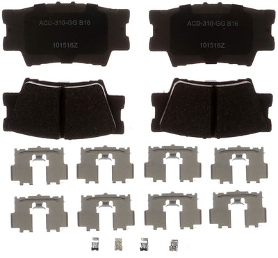 ACDelco Advantage 14D1212CHF1 Juego de pastillas de freno de disco