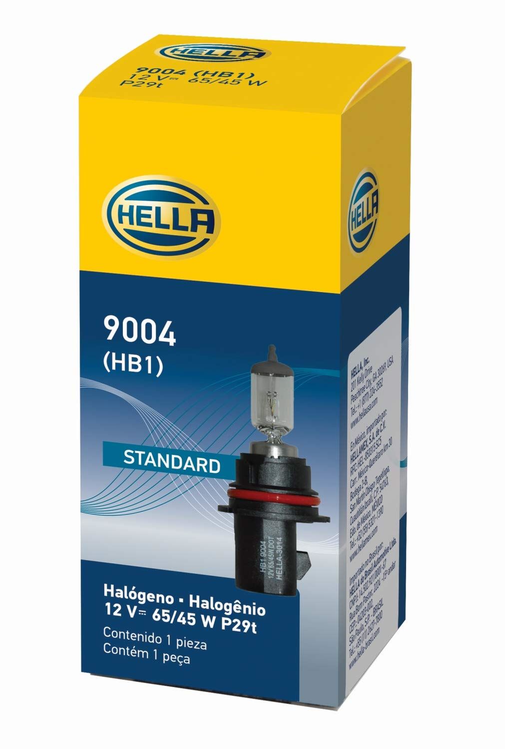 Bombilla para faros delanteros Hella 9004
