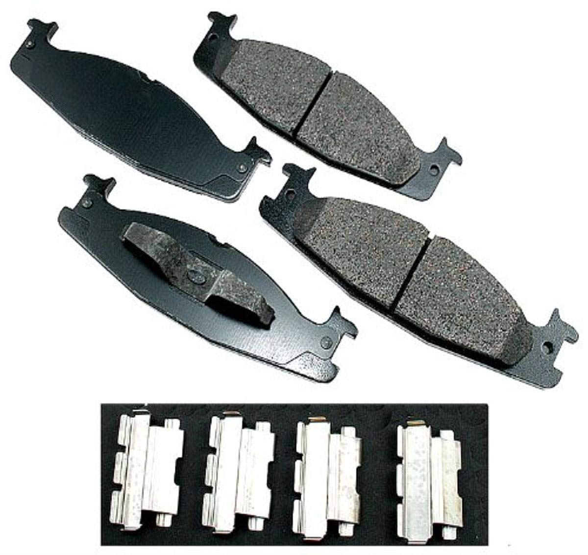 Akebono ACT632 Jeu de plaquettes de frein à disque