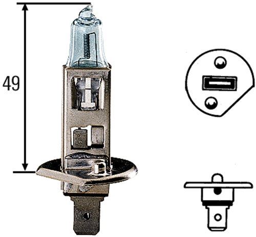 Hella H71070227 Headlight Bulb