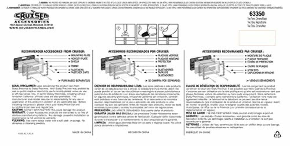 CRUISER ACCESSORIES 63350