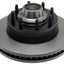 ACDelco Advantage 18A2581AC Ensemble rotor et moyeu de frein à disque