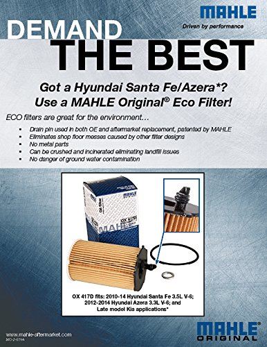Mahle OX 417D Engine Oil Filter