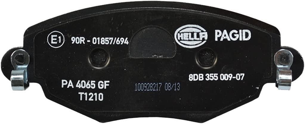 Hella-PAGID 355009071 Juego de pastillas de freno de disco