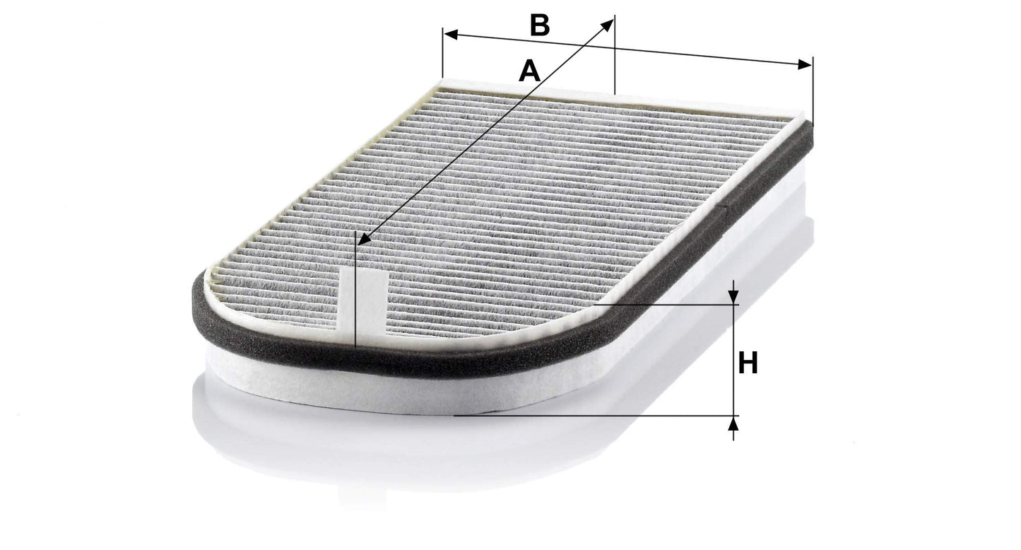 MANN-FILTER CUK 3642-2 Filtro de aire de cabina